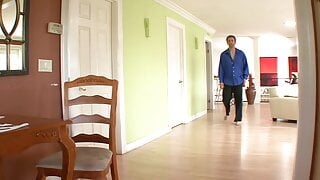 Brown teen sucks and fucks old cock for cum