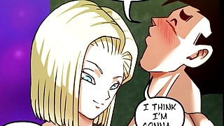 Hentai Dragon ball super Gohan x Android 18
