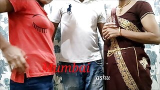 Indian threesome video, Mumbai Ashu sex video, anal sex