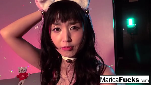 Marica gets a gift box of sex toys to use!