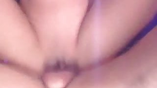 Submissive man fucks Asian babe