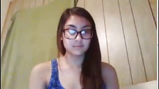 Shy Half Asian tease webcam