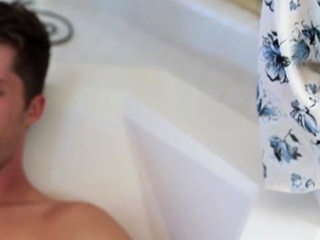 Luxurious brunette Marica Hase cumming on huge boner