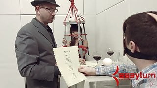 Asian Marica Hase gets brutal anal degradation and bondage