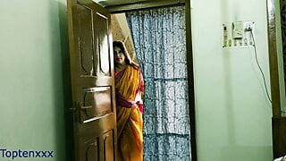 Bengali Milf Aunty vs College boy!! Pay house rent or fuck