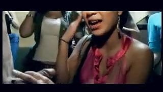 Playing in the club akira lei