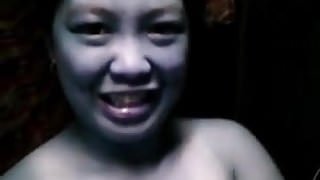 Prostitute of Manila Raquel Anyayahan Shaking Her Big Tits