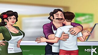 SummertimeSaga – invited to play pranks at home E4 #93