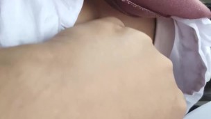 4K Thai แกล้งแฟนจับนมตอนสมัครงาน  Teasing my girlfriend on  the job application