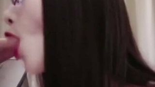 Chinese crazy blowjob